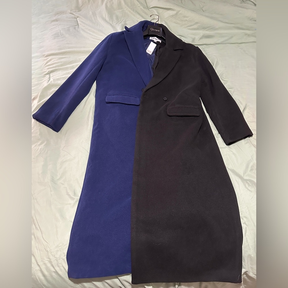 Steve Madden Colorblock Pea Coat